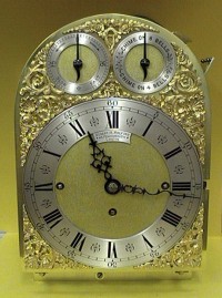  Three train fusee dial after restoration